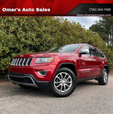 2015 Jeep Grand Cherokee for sale at Omar's Auto Sales in Martinez GA