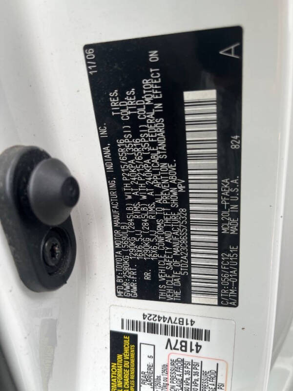 2006 Toyota Sienna LE 7 Passenger