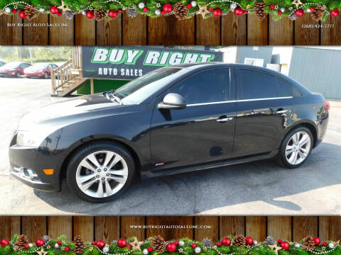 2012 Chevrolet Cruze for sale at Buy Right Auto Sales Inc in Fort Wayne IN
