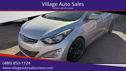 2014 Hyundai Elantra for sale at Village Auto Sales in Mesa AZ