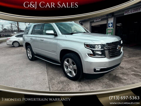 2018 Chevrolet Tahoe for sale at G&J Car Sales in Houston TX