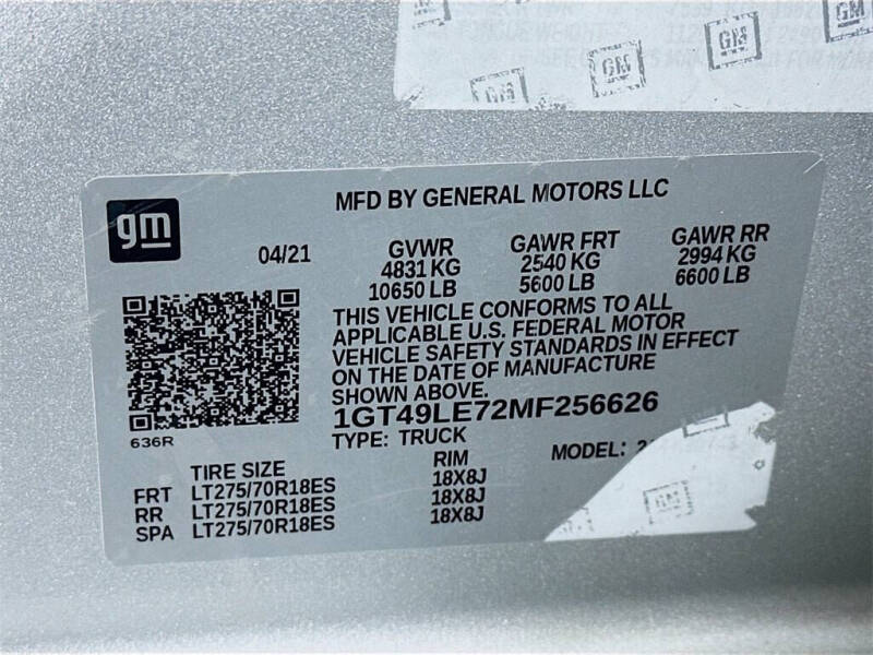 2021 GMC Sierra 2500HD