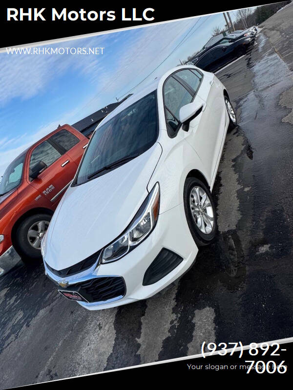 2019 Chevrolet Cruze for sale at RHK Motors LLC in West Union OH