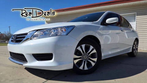2015 Honda Accord for sale at Real Deals of Florence, LLC in Effingham SC