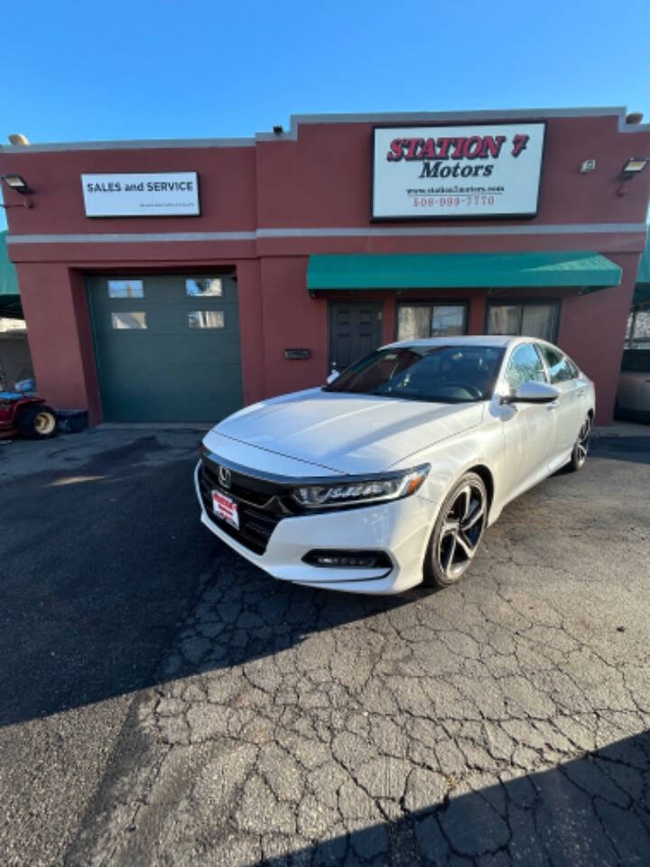 2019 Honda Accord for sale at STATION 7 MOTORS in New Bedford, MA