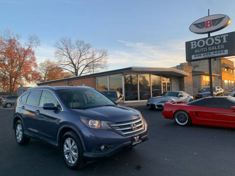 2012 Honda CR-V for sale at BOOST AUTO SALES in Saint Louis MO
