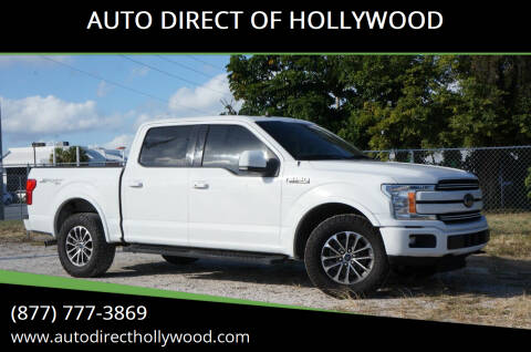 2020 Ford F-150 for sale at AUTO DIRECT OF HOLLYWOOD in Hollywood FL