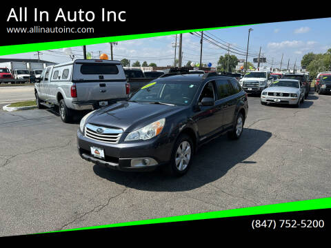 2012 Subaru Outback for sale at All In Auto Inc in Palatine IL