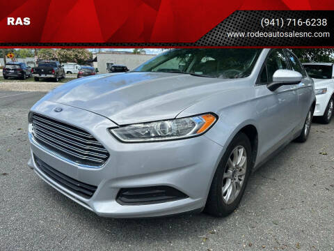 2016 Ford Fusion for sale at RAS in Winston Salem NC