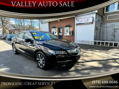 2015 Acura TLX for sale at VALLEY AUTO SALE in Methuen MA
