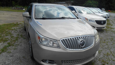 2012 Buick LaCrosse for sale at Hugh's Used Cars in Marion AL