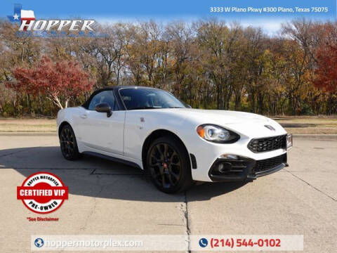 2020 FIAT 124 Spider for sale at HOPPER MOTORPLEX in Plano TX
