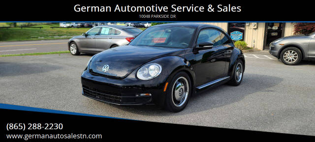 2014 Volkswagen Beetle for sale at German Automotive Service & Sales in Knoxville, TN