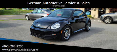 2014 Volkswagen Beetle for sale at German Automotive Service & Sales in Knoxville TN