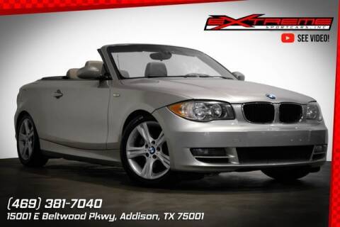 2009 BMW 1 Series for sale at EXTREME SPORTCARS INC in Addison TX