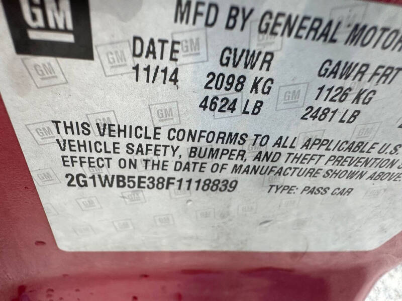 2015 Chevrolet Impala Limited LT Fleet