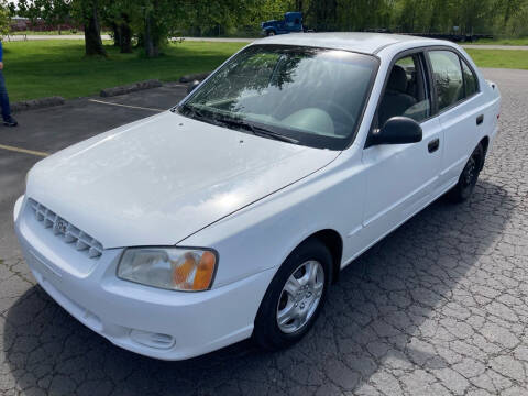 2002 Hyundai Accent for sale at Blue Line Auto Group in Portland OR