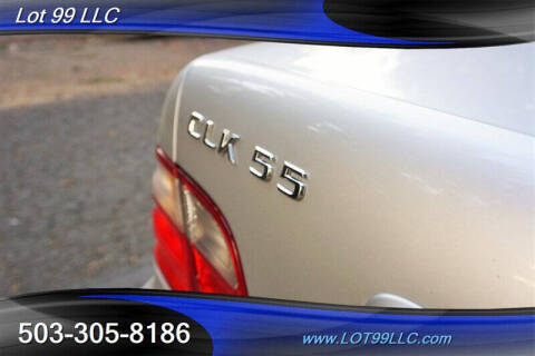 2001 Mercedes-Benz CLK CLK 55 AMG