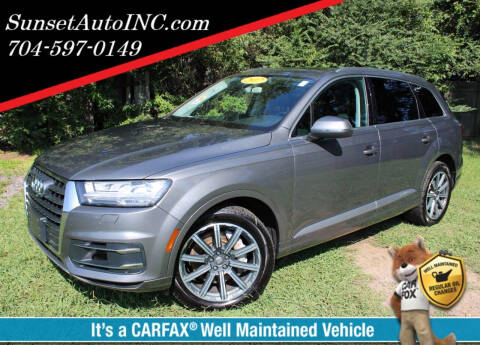 2017 Audi Q7 for sale at Sunset Auto in Charlotte NC