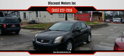 2012 Nissan Sentra for sale at Discount Motors Inc in Nashville TN