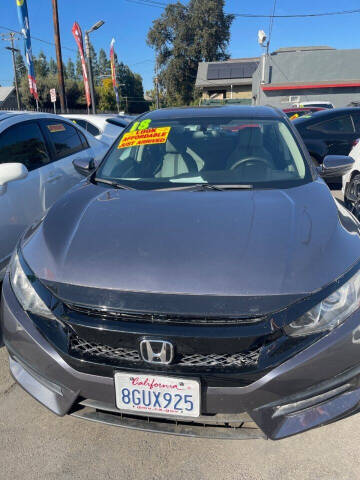 2018 Honda Civic for sale at Rey's Auto Sales in Stockton CA