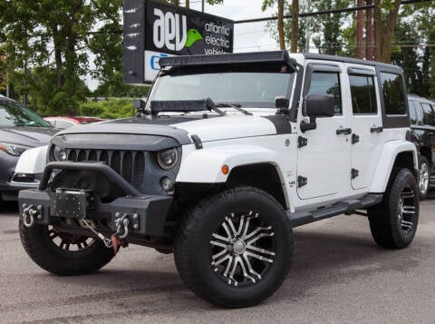 2012 Jeep Wrangler Unlimited for sale at EXCLUSIVE MOTORS in Virginia Beach VA