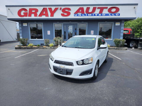 2014 Chevrolet Sonic for sale at GRAY'S AUTO UNLIMITED, LLC. in Lebanon TN