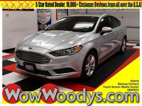 2018 Ford Fusion Hybrid for sale at WOODY'S AUTOMOTIVE GROUP in Chillicothe MO