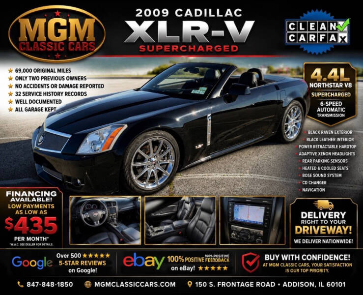 2009 Cadillac XLR-V