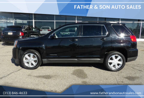 2017 GMC Terrain for sale at Father & Son Auto Sales in Dearborn MI