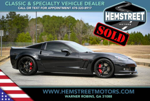 2012 Chevrolet Corvette for sale at Hemstreet Motors in Warner Robins GA