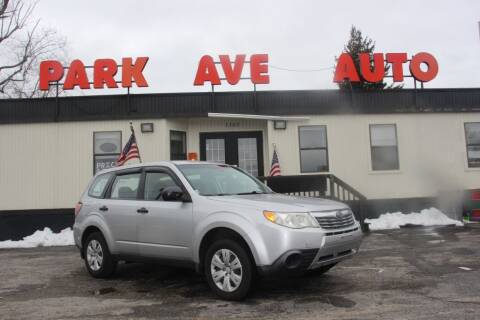 2010 Subaru Forester for sale at Park Ave Auto Inc. in Worcester MA