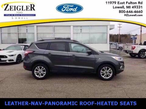 2018 Ford Escape for sale at Zeigler Ford of Plainwell- Jeff Bishop in Plainwell MI