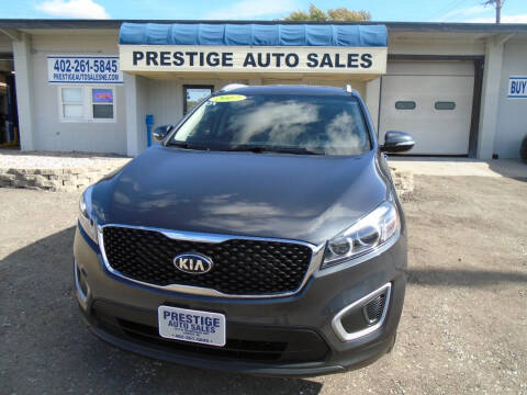 2017 Kia Sorento for sale at Prestige Auto Sales in Lincoln NE