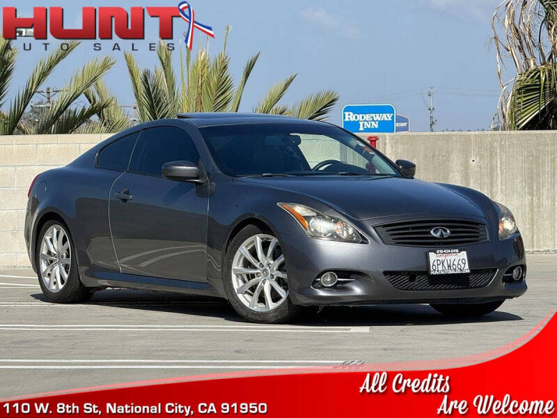 2011 Infiniti G37 Coupe for sale at Hunt Auto Sales in National City CA