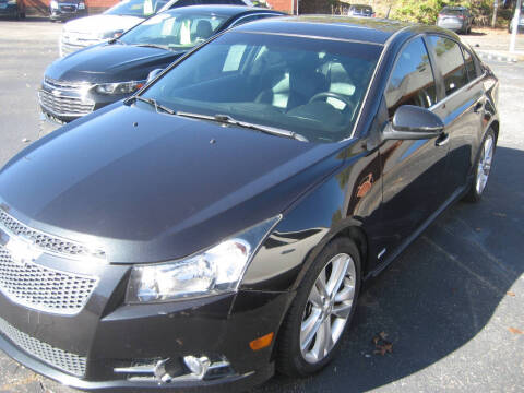 2012 Chevrolet Cruze for sale at Gillespie Motor Company in Paris TN