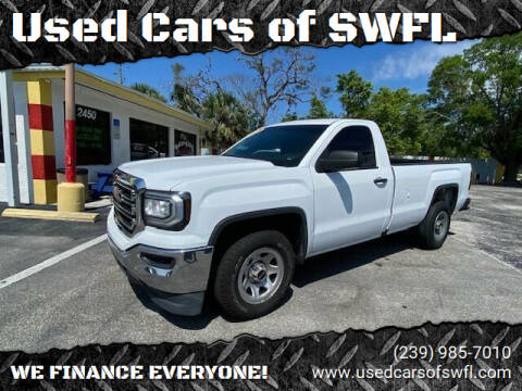 2017 GMC Sierra 1500 for sale at Used Cars of SWFL in Fort Myers FL