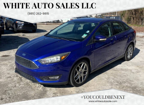 2015 Ford Focus for sale at WHITE AUTO SALES LLC in Houma LA