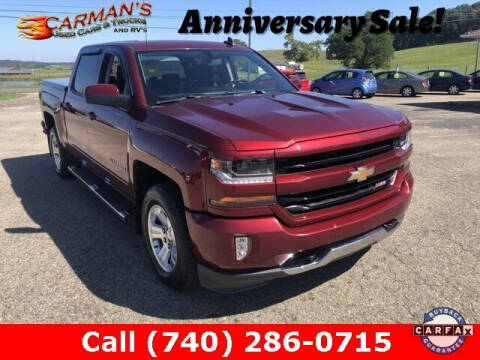 2017 Chevrolet Silverado 1500 for sale at Carmans Used Cars & Trucks in Jackson OH