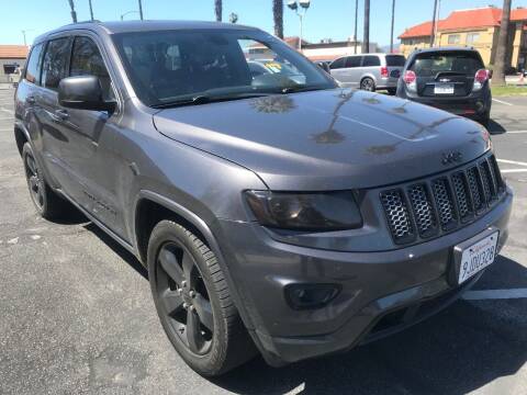 2014 Jeep Grand Cherokee for sale at F & A Car Sales Inc in Ontario CA