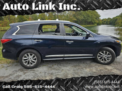 2015 Infiniti QX60 for sale at Auto Link Inc. in Spencerport NY