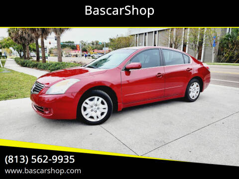 2009 Nissan Altima for sale at BascarShop in Tampa FL