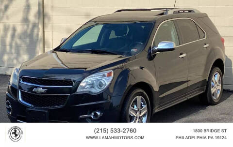 2015 Chevrolet Equinox for sale at LAMAH MOTORS INC in Philadelphia PA