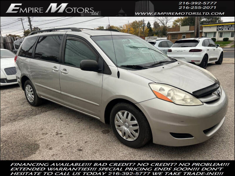 2008 Toyota Sienna for sale at Empire Motors LTD in Cleveland OH