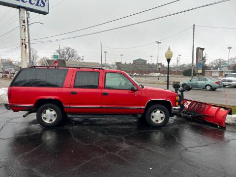 1999 Chevrolet Suburban for sale at GREAT DEALS ON WHEELS in Michigan City IN
