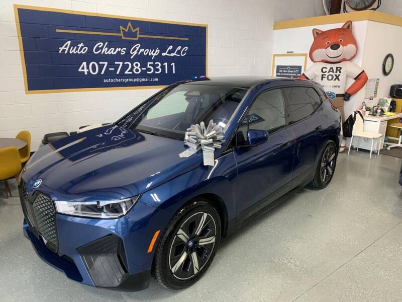 2022 BMW iX for sale at Auto Chars Group LLC in Orlando FL