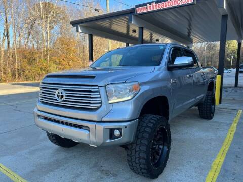 2016 Toyota Tundra for sale at Inline Auto Sales in Fuquay Varina NC