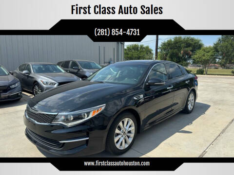 2017 Kia Optima for sale at First Class Auto Sales in Sugar Land TX