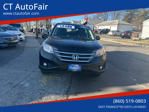 2013 Honda CR-V for sale at CT AutoFair in West Hartford CT