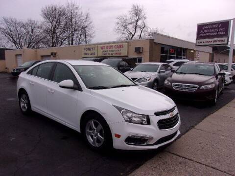 2016 Chevrolet Cruze Limited for sale at Gregory J Auto Sales in Roseville MI